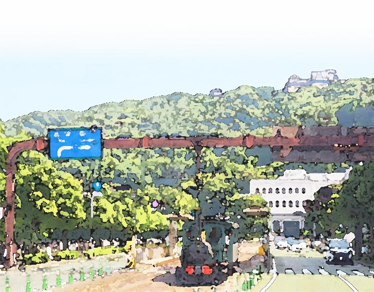 松山市の坊ちゃん列車
